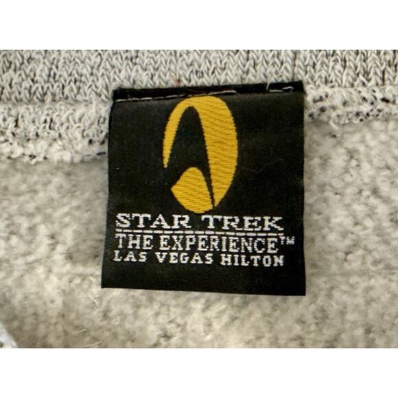 Vintage Star Trek‎ The Experience Las Vegas Hilton 1/4 Zip Up ,1997 No Tag EUC - Picture 8 of 9